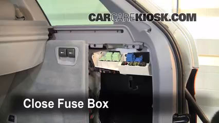 Interior Fuse Box Location: 2000-2006 BMW X5 - 2001 BMW X5 3.0i 3.0L 6 Cyl.